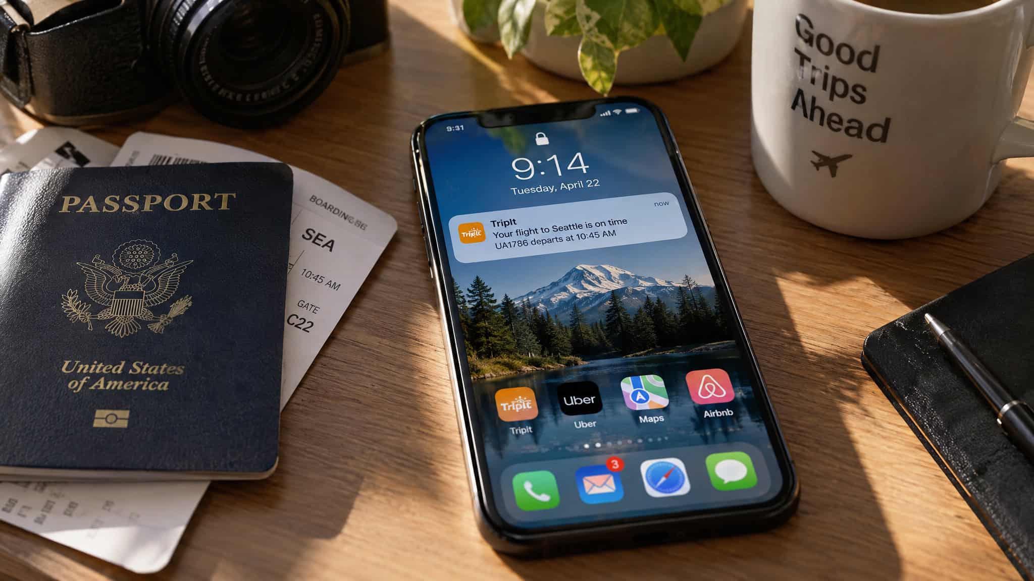 How to Get a 50% Discount on Flight Booking: Mistake Fares That Cut 60-90% 3 Phone showing a flight deal alert push notification for tracking airline price drops