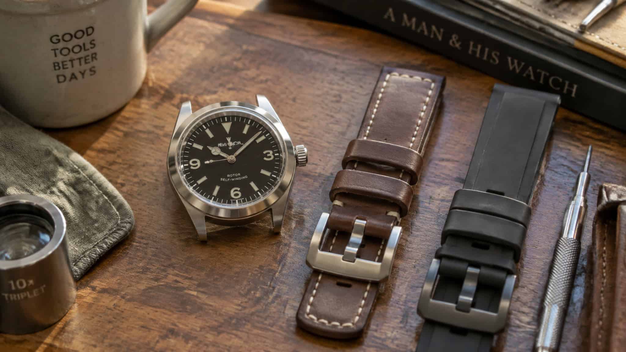 Disadvantages of Stainless Steel Watches: What the Nickel-Release Research Actually Shows 2 Swapping a metal bracelet for leather strap to fix watch rash under the bracelet