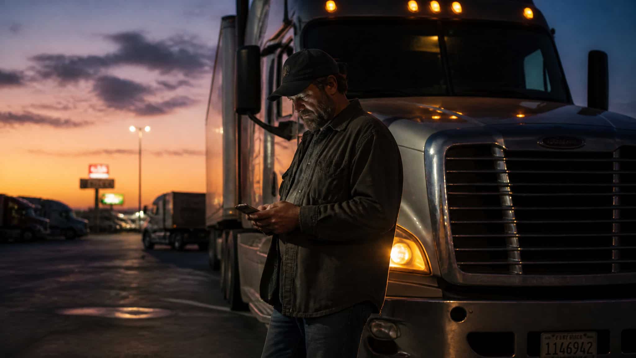 Route type trade-offs between long-haul and local trucking jobs by industry segment