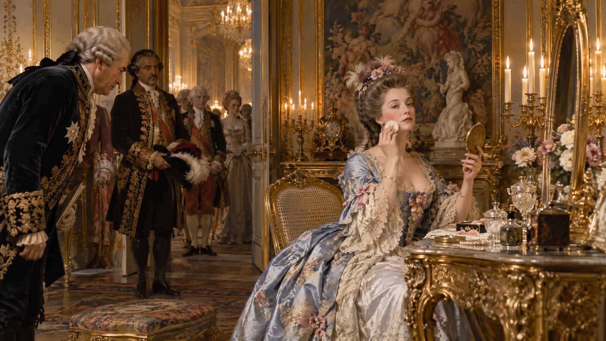 Famous Mistresses in History: From Tavern Waitress to Queen of Sweden 2 Madame de Pompadour receiving diplomats as gatekeeper of Versailles