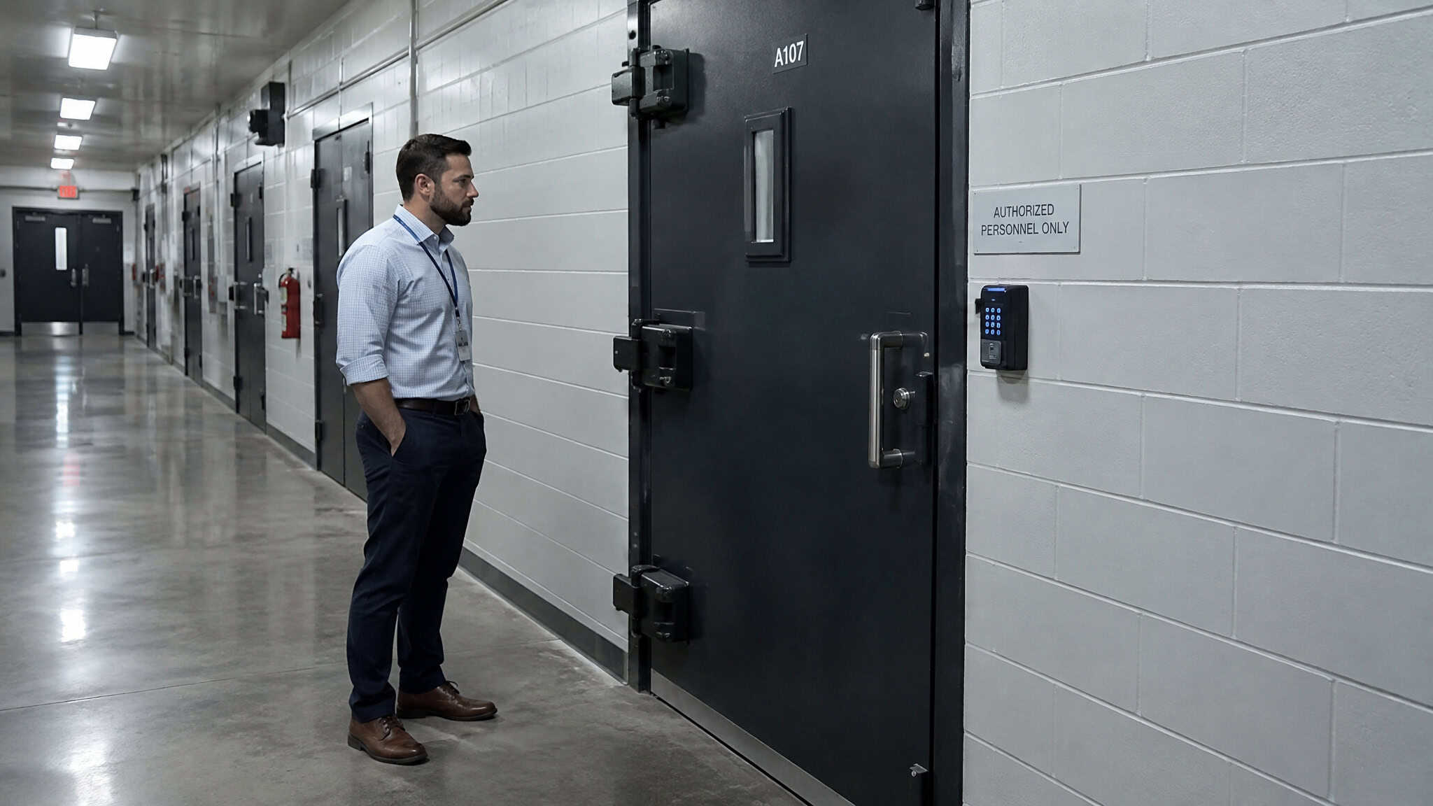 CIA Contractor Jobs: Pay ($130K–$200K+), Clearances, and the 3 Ways In 2 Cleared contractor waiting outside a SCIF, showing where CIA contract work actually happens
