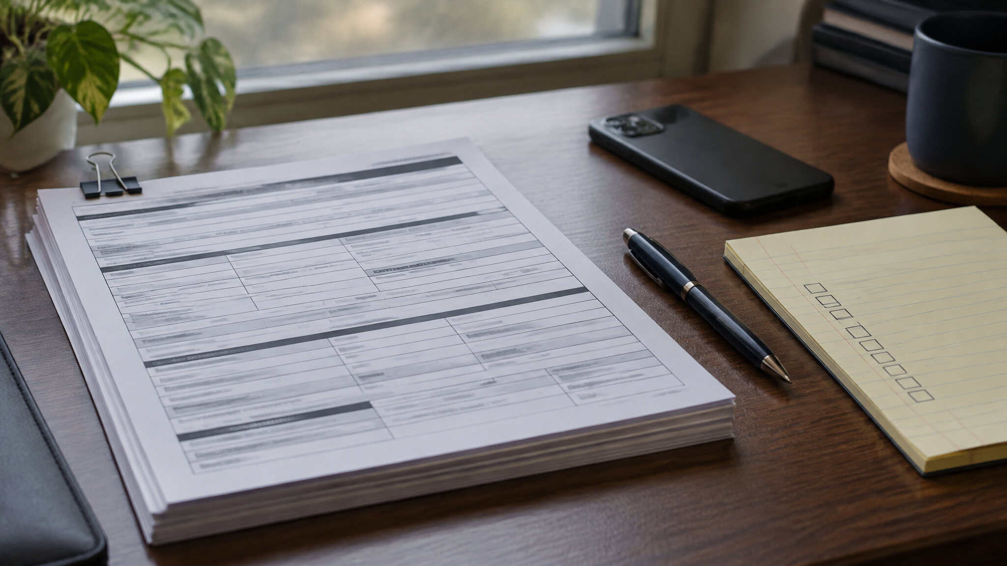 CIA Contractor Jobs: Pay ($130K–$200K+), Clearances, and the 3 Ways In 4 SF-86 security questionnaire packet on a desk, the form where omission and THC rules disqualify CIA applicants