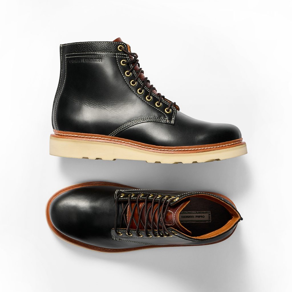 OluKai x Neil Kamimura Limited Edition 'Pāhi' Boots: Price, Release Date, and the Bladesmith Behind the Drop 3 Unfinished Man's limited edition OluKai x Neil Kamimura 'Pāhi' boots in black leather with tan sole, showcasing craftsmanship and premium materials.