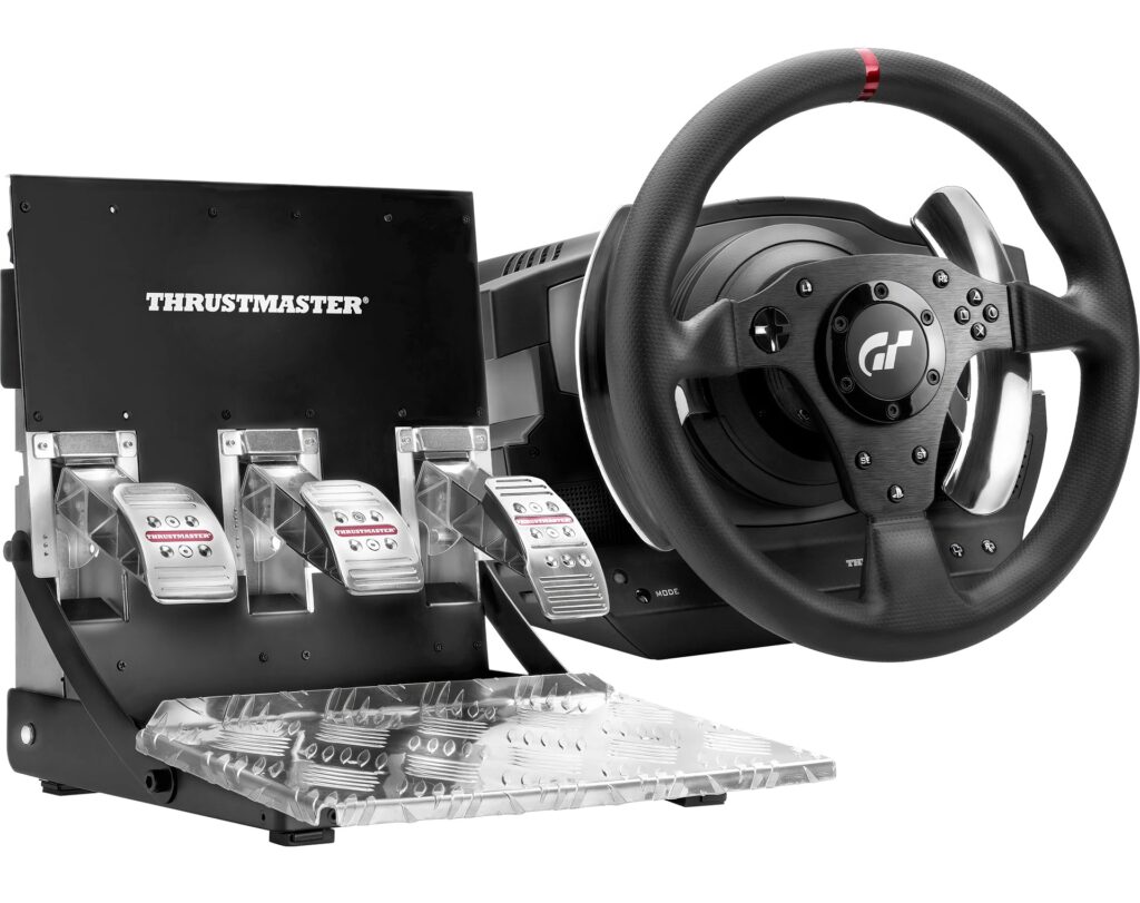 Thrustmaster Gran Turismo® 7 Steering Wheel: Why the T-GT III Is the 5th — and Most Ambitious — Licensed GT Wheel 3 Thrustmaster Gran Turismo T-GT III racing wheel with pedals for sim racing enthusiasts.