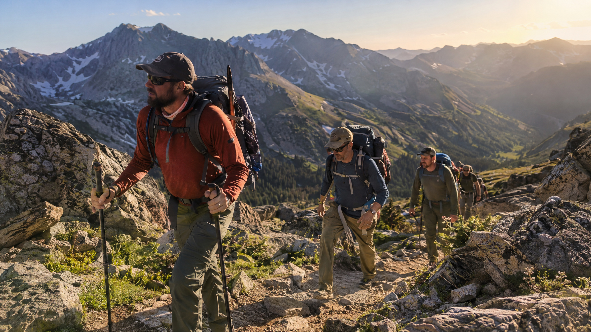Great Outdoor Adventures for Men: 12 Trips With Real Numbers, From Volcano Dayhikes to 2,700-Mile Routes 5 Guided men's group backpacking trip in the Colorado Rockies with published credentials and pricing