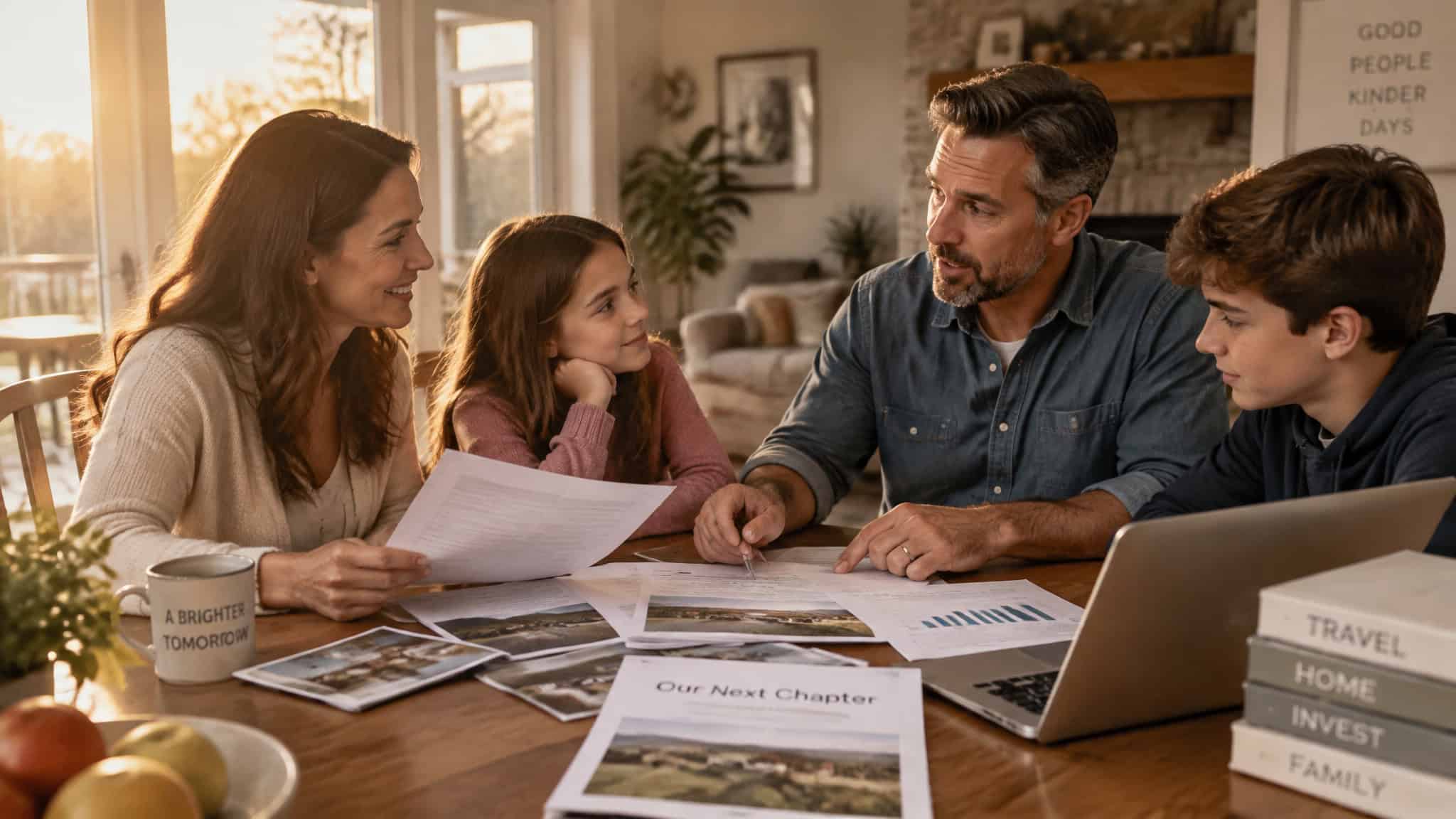 Discussing future care plans while parents are still healthy.